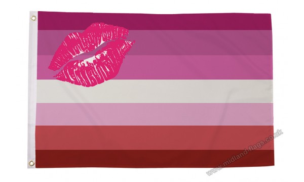 Lipstick Lesbian Pride Flag